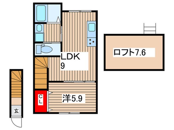 Like蘇我の物件間取画像